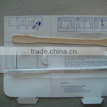 Disposable pap smear kit