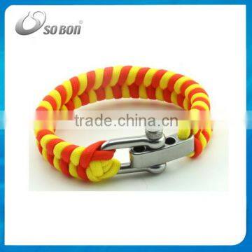 available color wholesale paracord survival bracelet for sale