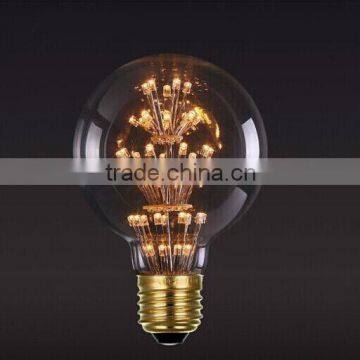 vintage globe led start light folower design lamp decorative vintage Edison bulb with dimmable