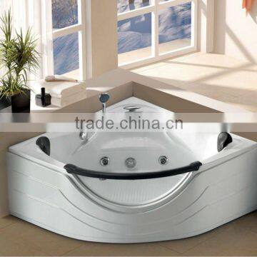 Acrylic whirlpool spa massage bathtub for 2 person