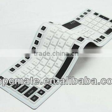 New Type Super Slim Multimedia Roll Up Keyboard