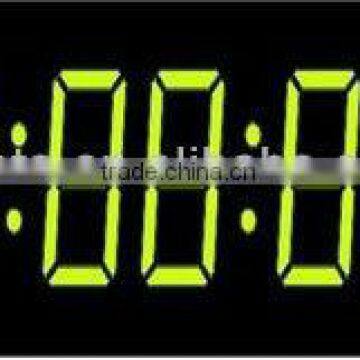 7 segment five digit yellow digital timer led display