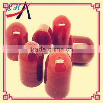 Fashion Red Agate Gemstone Stamp