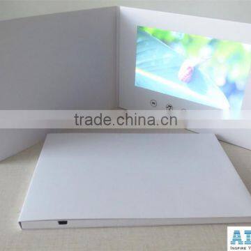 China Hot Sale Costomed Business Cards 7inch LCD Video Brochure photo-3