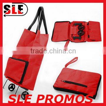 Foldable Shopping Trolley Bag Vegetable Shopping Bag With Wheels