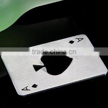Credit Card Size Casino Poker Shaped Bottle Opener photo-5
