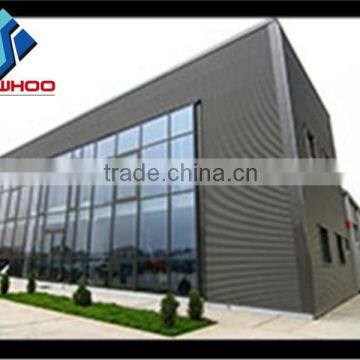 Light frame sandwich panel prefabricated glass house