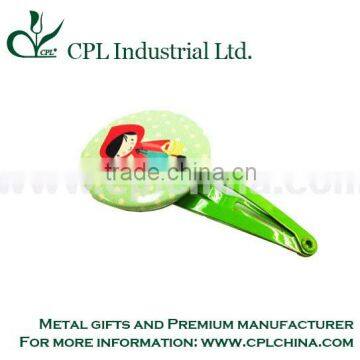 OEM custom design printing metal hair clip/ hair grip