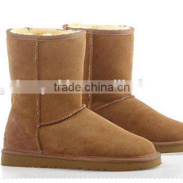 100% sheepskin snow boots