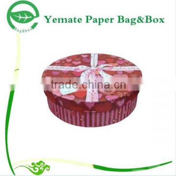 Factory Price!!! best custom personized printed recycle round shaped paper hat box