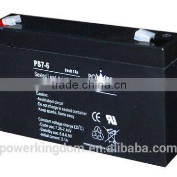 rechargeable battery 6v 7ah SEALED LEAD ACID BATTERY