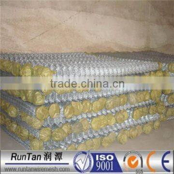 ASTM A392 hot dipped galvanized and pvc coated diamond chain link mesh fence (Since 1989)