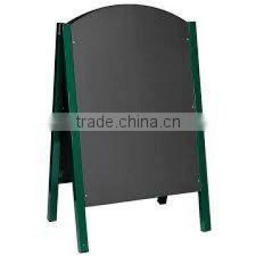 small wooden school/resturant menu advertising writing chalkboard