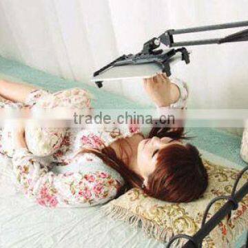 rotatable metal security for ipad stand on bed