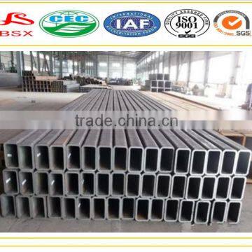 raw material mild steel structural square pipe