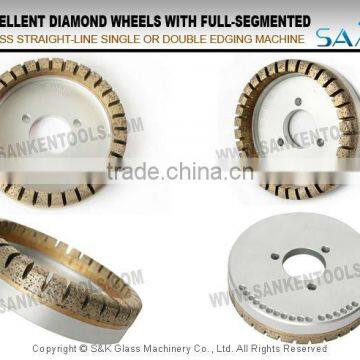 Glass wheels diamond flat glass edge grinding wheels