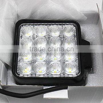 "Wholesale"12v Driving Working Square 48w LED Off Road Work Lights,auto Waterproof Led Work Lamp for Suv,utv,atv photo-4