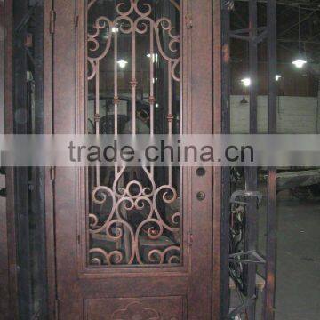 Entrance Wrought Iron Door