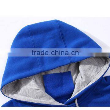 Custom Made High Quality Royal Blue Good Sale Hoodies photo-3
