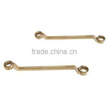 Non sparking tools aluminum bronze double box offset wrench