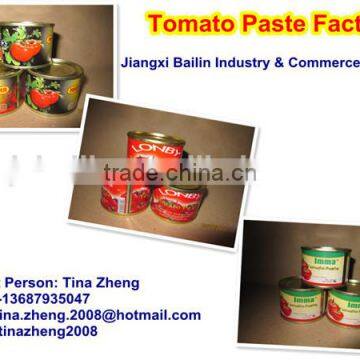 Whoesale Tinned Tomato Paste 28/30 Brix