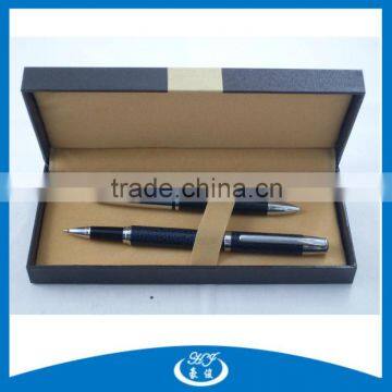 High Quality Business Gift Leather Pen Set, Leather Pen With Box                        
                                                Quality Choice