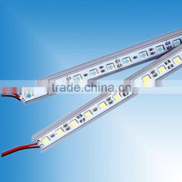 High brightness 72 led /m U shape 5050 LED Lighting bar 22lm/led