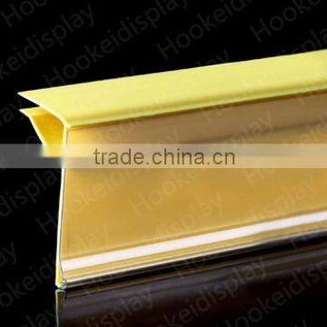 plastic glass edge strip for supermarket