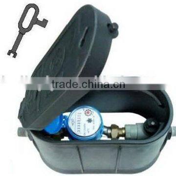 Plastic water meter box cover