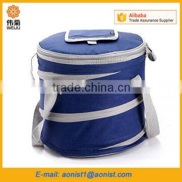 High Quality Promotional foldable tote cooler bag round                        
                                                                                Supplier's Choice