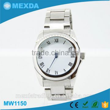 promotional high quality alloy case fashionable quartz wrist watch