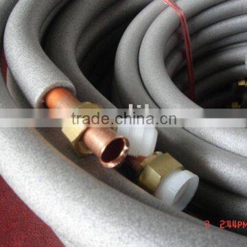 Copper-aluminum connecting tube for air conditioenr