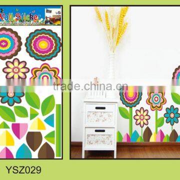 cute simple design vinyl wall decal stickers/DIY 3d wall sticker for kids or adult
