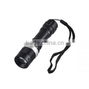 Mini 3Watt Q5 LED Torch Flashlight Zoom AA Small Flash Light photo-4