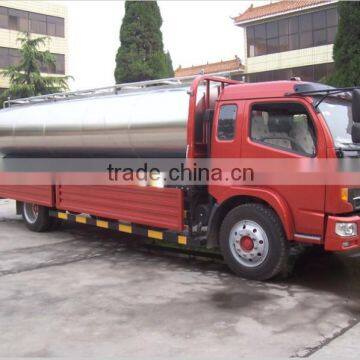 Milk transport tank