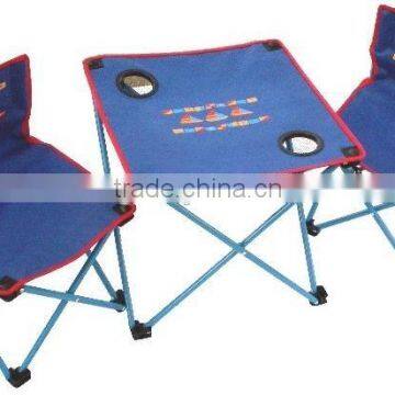 Hot sell high quality folding travel chair set