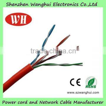 network cable manufacturer high quality cat5e utp cca 24awg