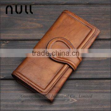 Genuine Top Layer Cow Beautiful Design Vintage Ladies Hand Custom Purse Wallet photo-3