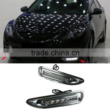 Car 12V LED Daytime Running Light DRL Fog Lamp For Mazda 6 2008 2009                        
                                                Quality Choice