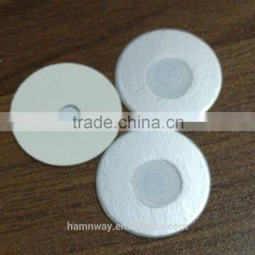 breathable induction seal liner for bottle usage