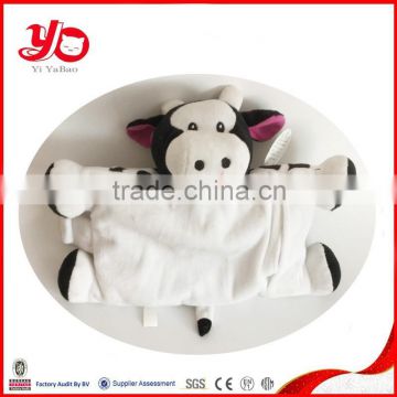 Cute plush cow soft pillow, stuffed cow pillow