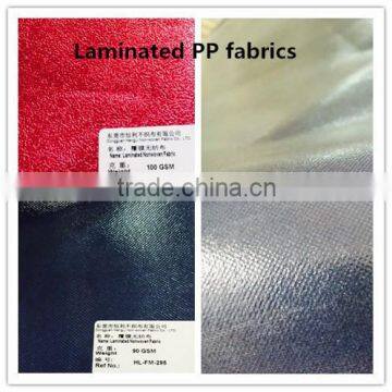 laminated fabrics PP non woven