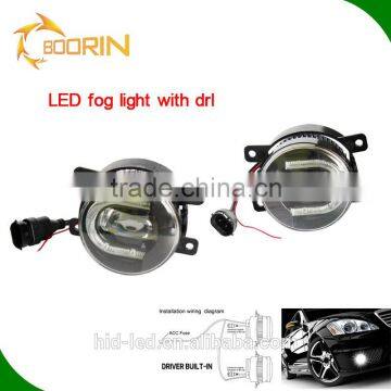 Car accessories toyota led car fog light toyota corolla daytime running light 3.5 inch aluminum car fog lamp price