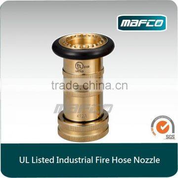 UL Listed Industrial Fog Nozzle Spray Jet Fire Hose Nozzle Fire Hydrant Nozzles