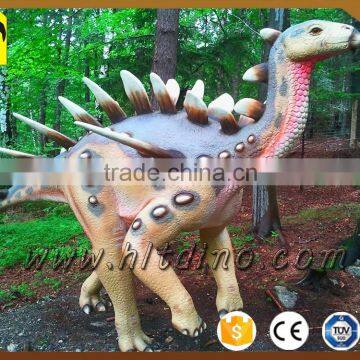 Outdoor park fiberglass dinosaur model