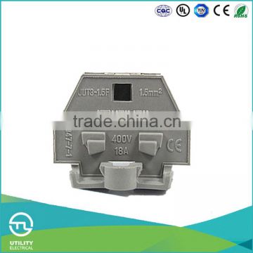 UTL Wholesale China Goods Spring Din Terminal Block Connector UL CE RoHS 0.8-4mm For Weidmuller