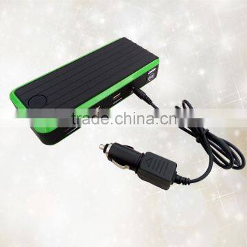 12000mAh (44.4Wh) with 12V(car starter) 5V1A/2A Dual USB(cellphone) 12v(car refrigerator) output portable manual for power bank