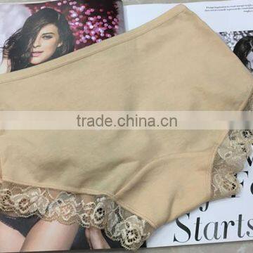 Plain Dyed Decorative Border Lace 100% Cotton Product Young Lady Bra Panty photo-2