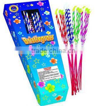 Colorful Bristlegrass Sparkler toy fireworks