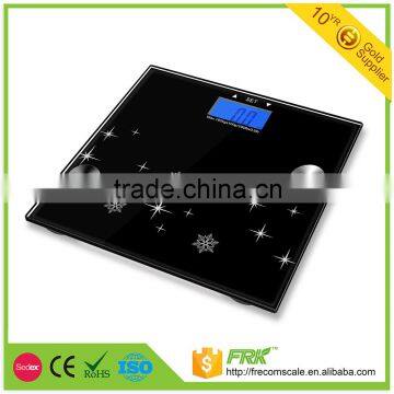 2016 new design Human Body Composition Intelligence Scale for measuring body weighting,body fat, body water, body bone,